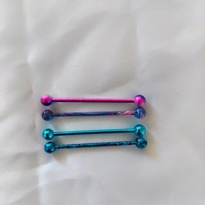 Industrial Earring Bars 14g